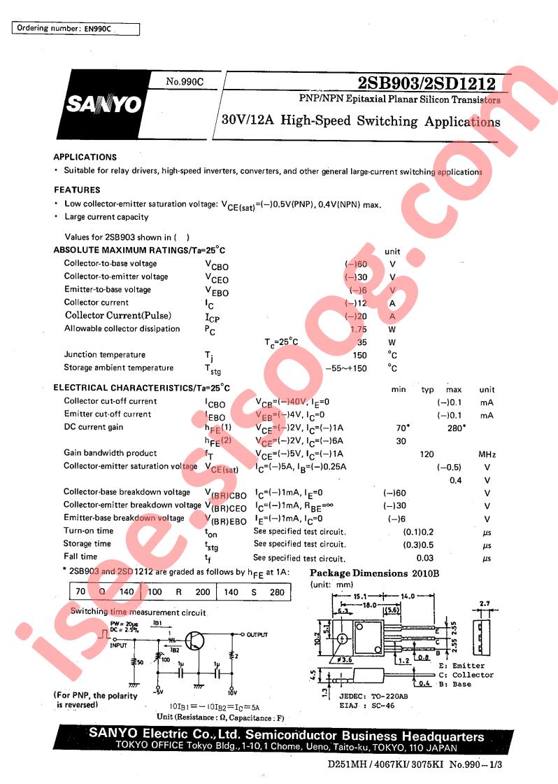 2SB903