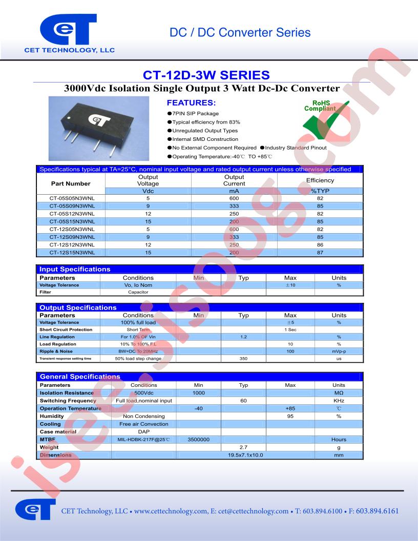 CT-05S12N3WNL