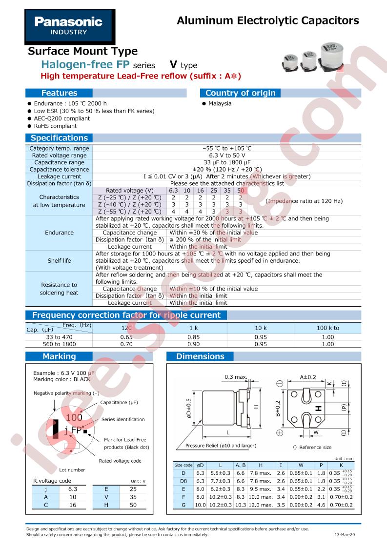 EEEFP1E470AL