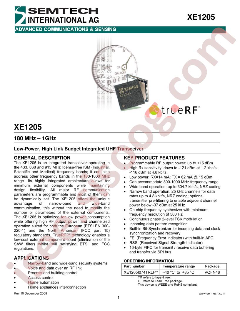 XE1205I074TRLF