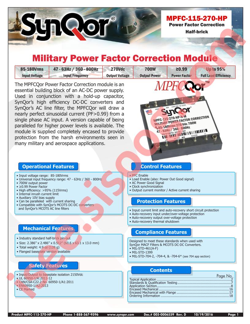 MPFC-115-270-HP
