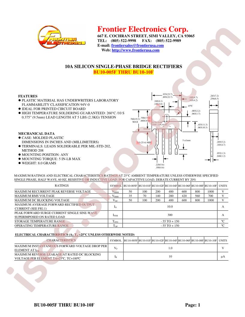 BU10-005F