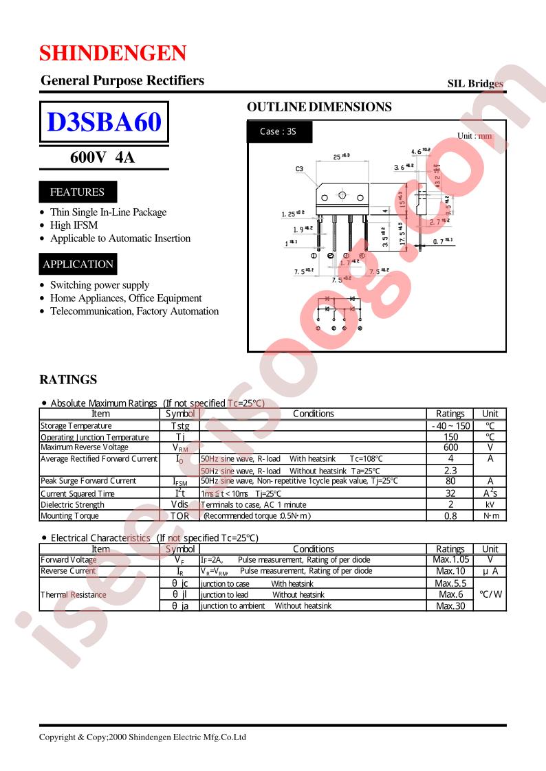 D3SBA60