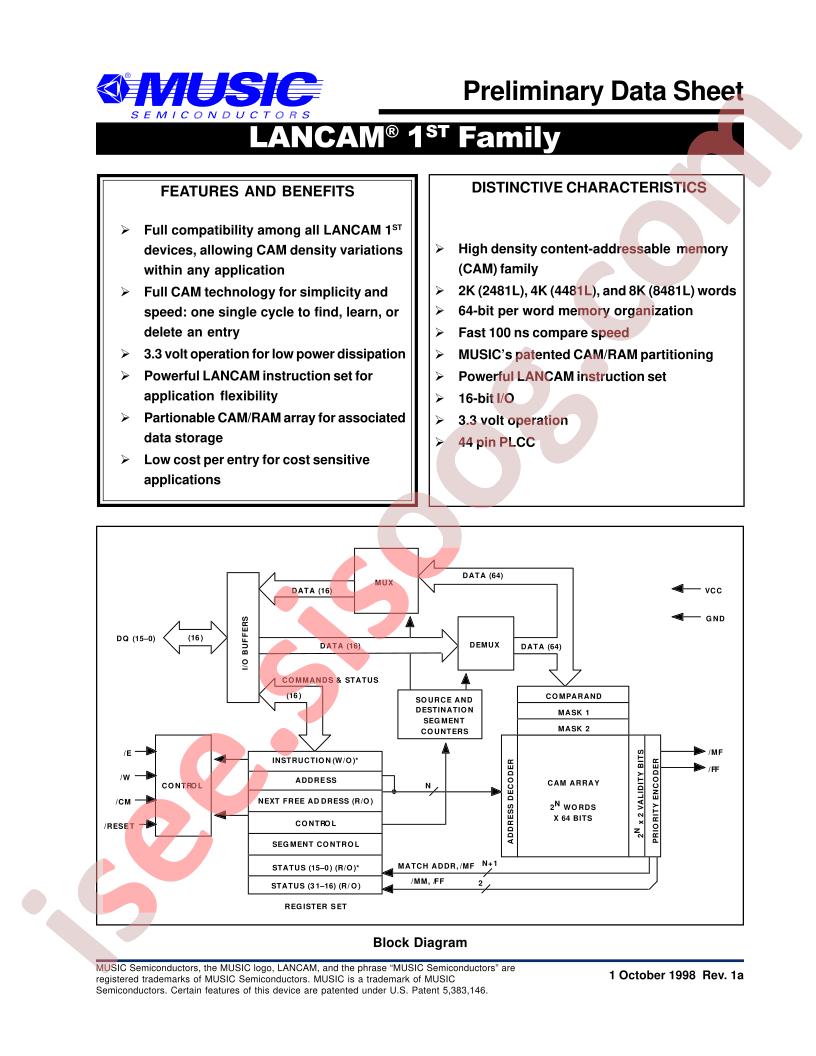 MU9C4481L-10DC