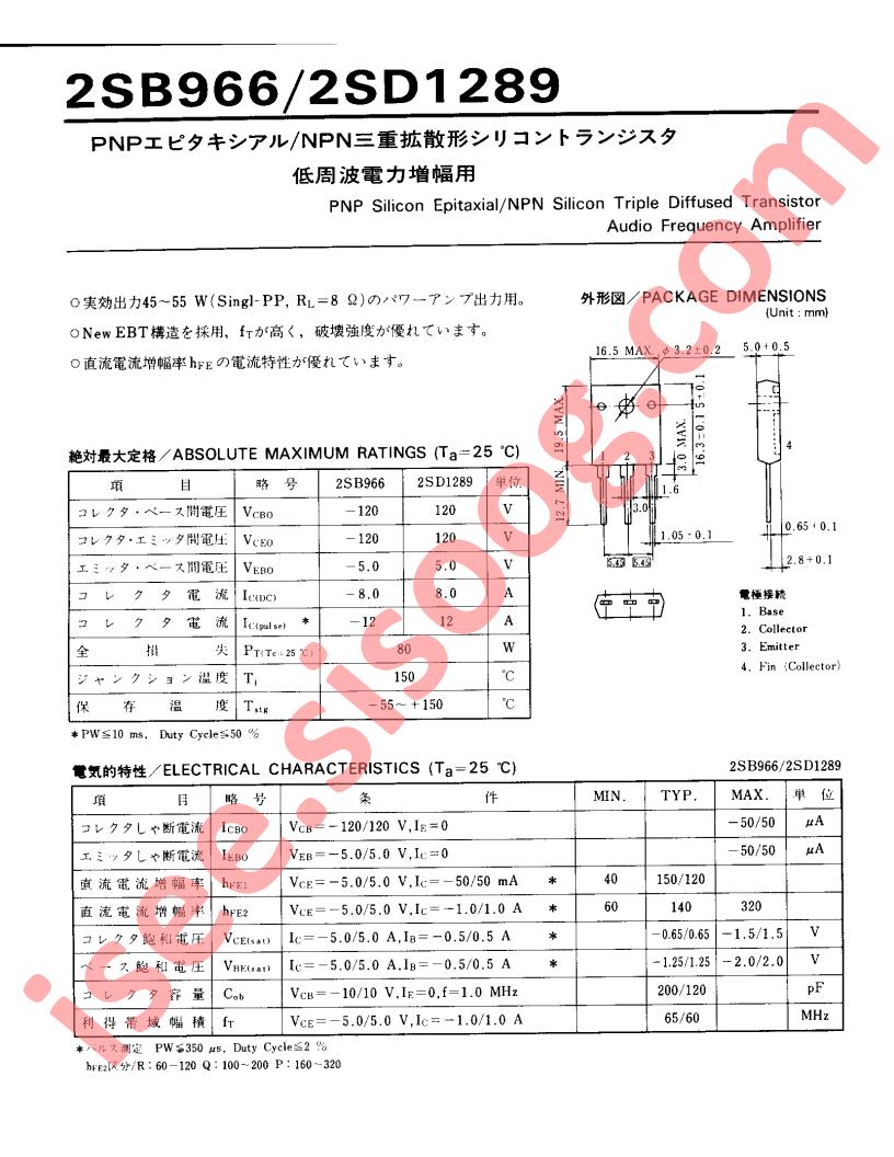 2SD1289