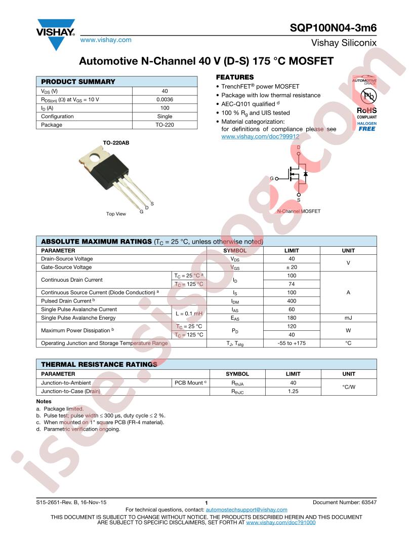 SQP100N04-3M6