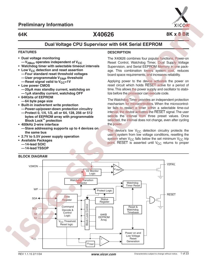 X40626S14I-2.7A