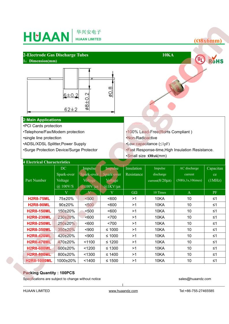 H2R8-150ML