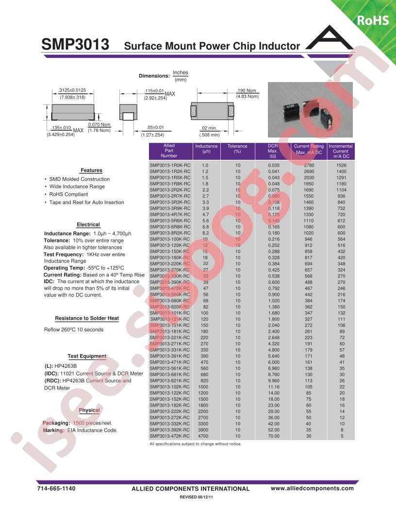 SMP3013-100K-RC