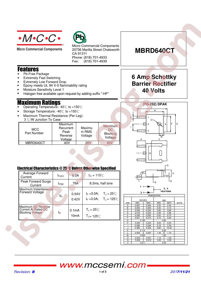 MBRD640CT