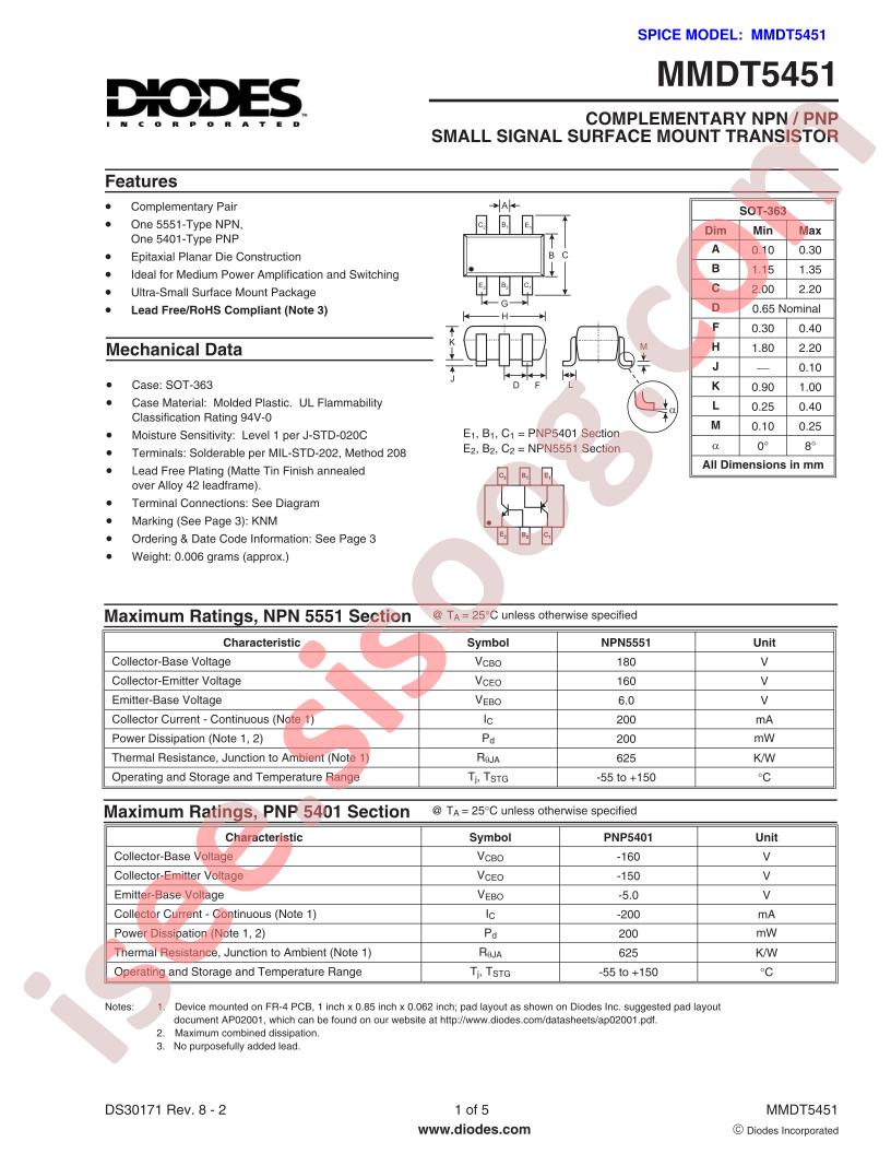 MMDT5451-7-F