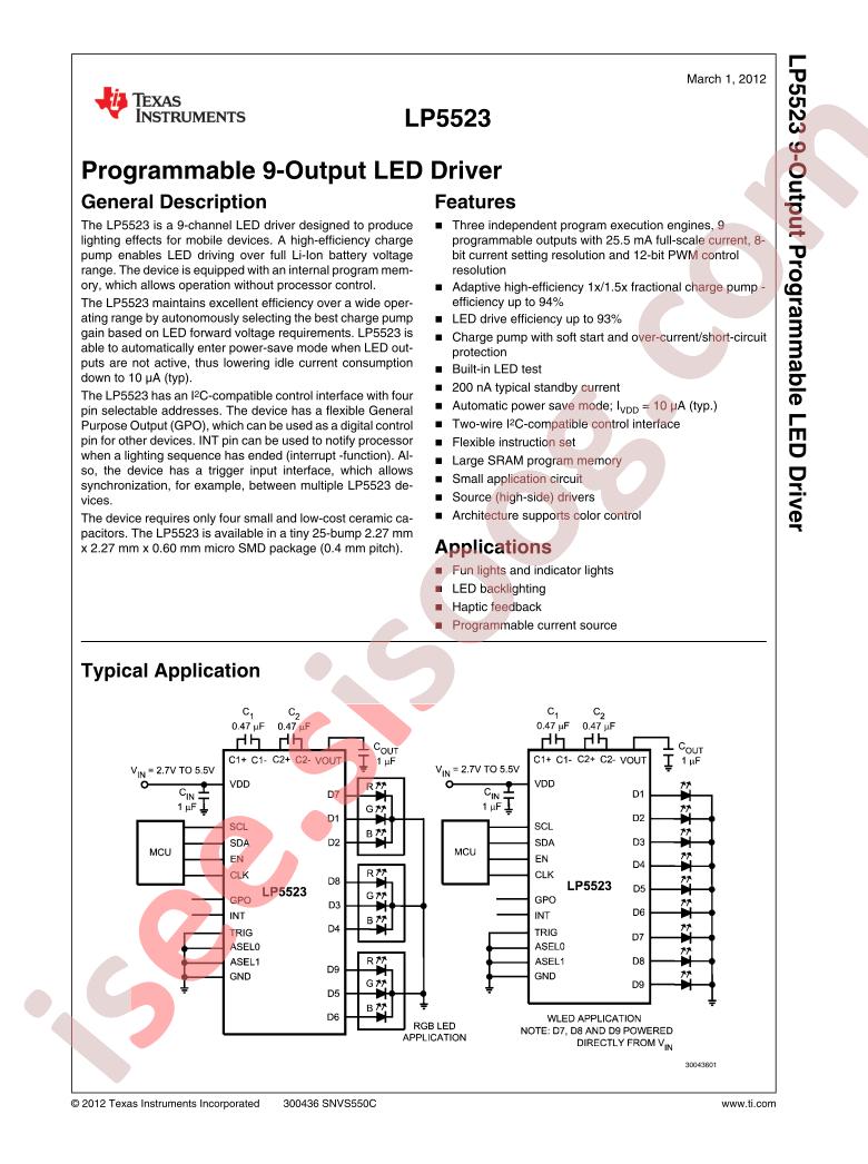 LP5523TM