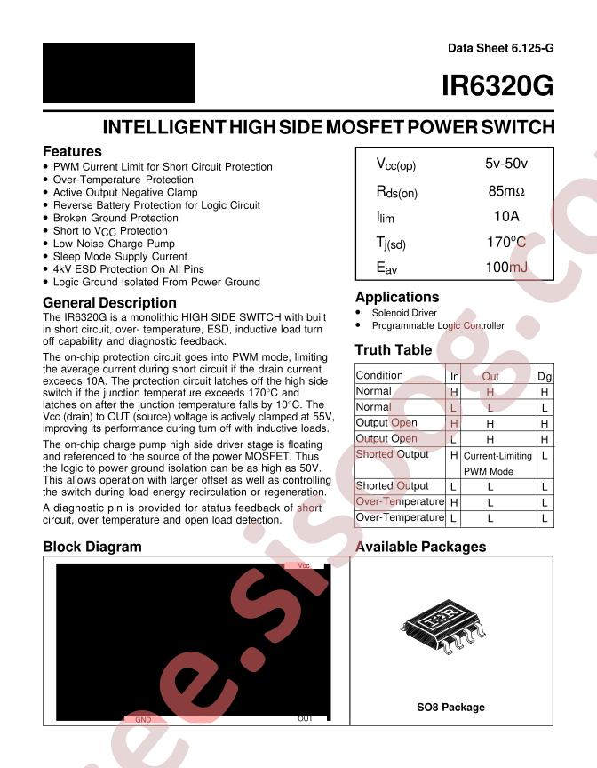 IR6320G