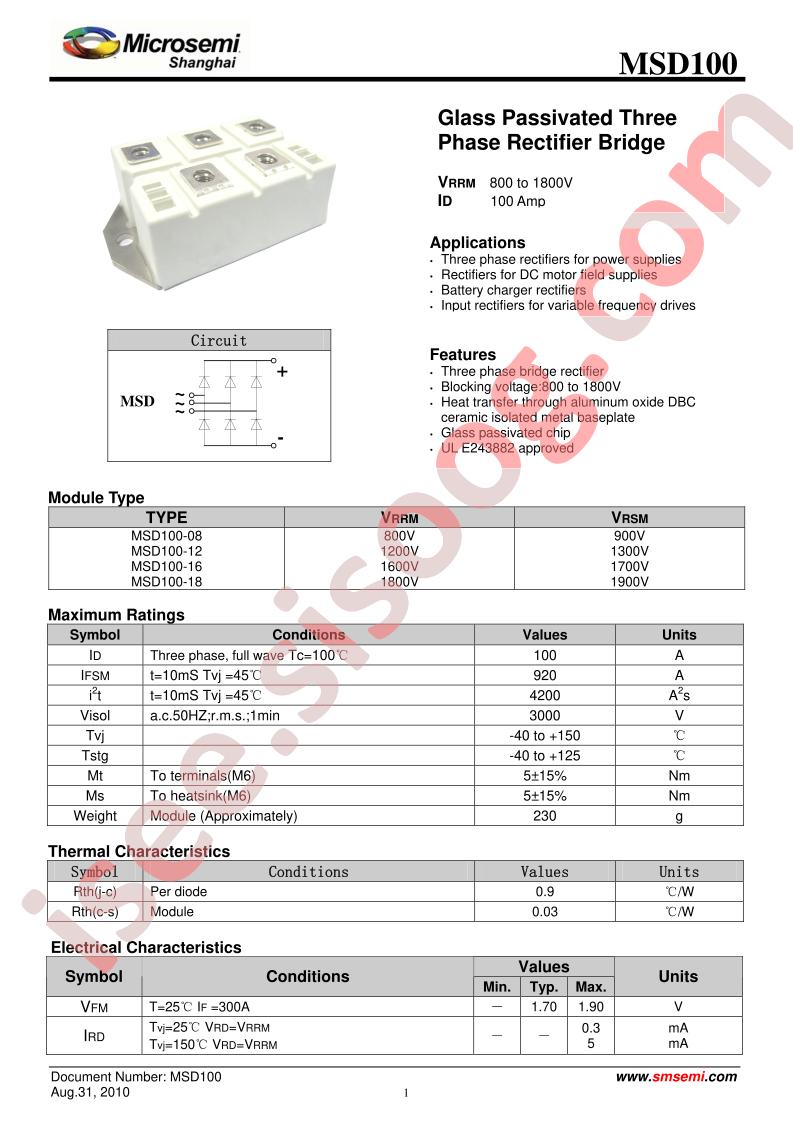 MSD100-08