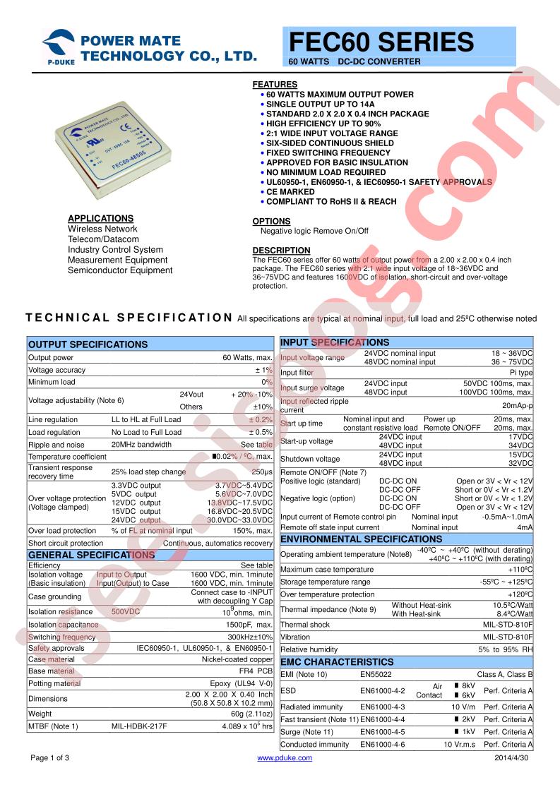 FEC60-48S3P3