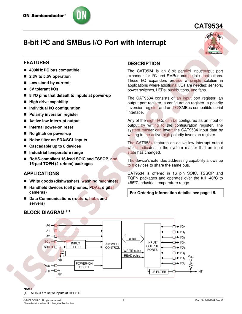 CAT9534WI-G