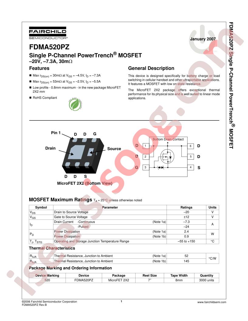 FDMA520PZ