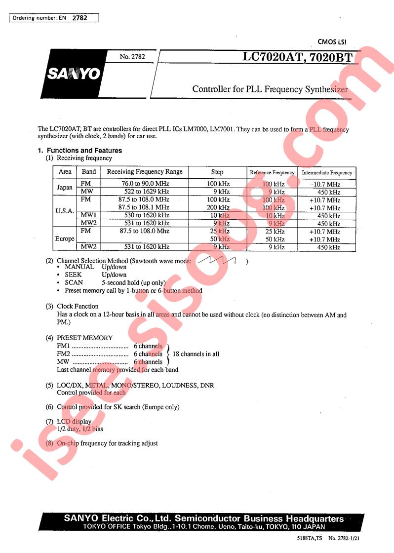 LC7020AT