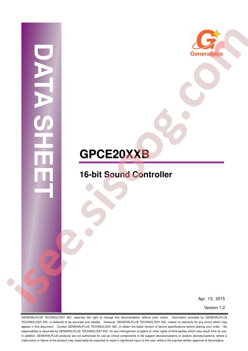 GPCE20XXB-NnnV-QL02x