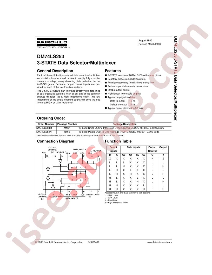 DM74LS253
