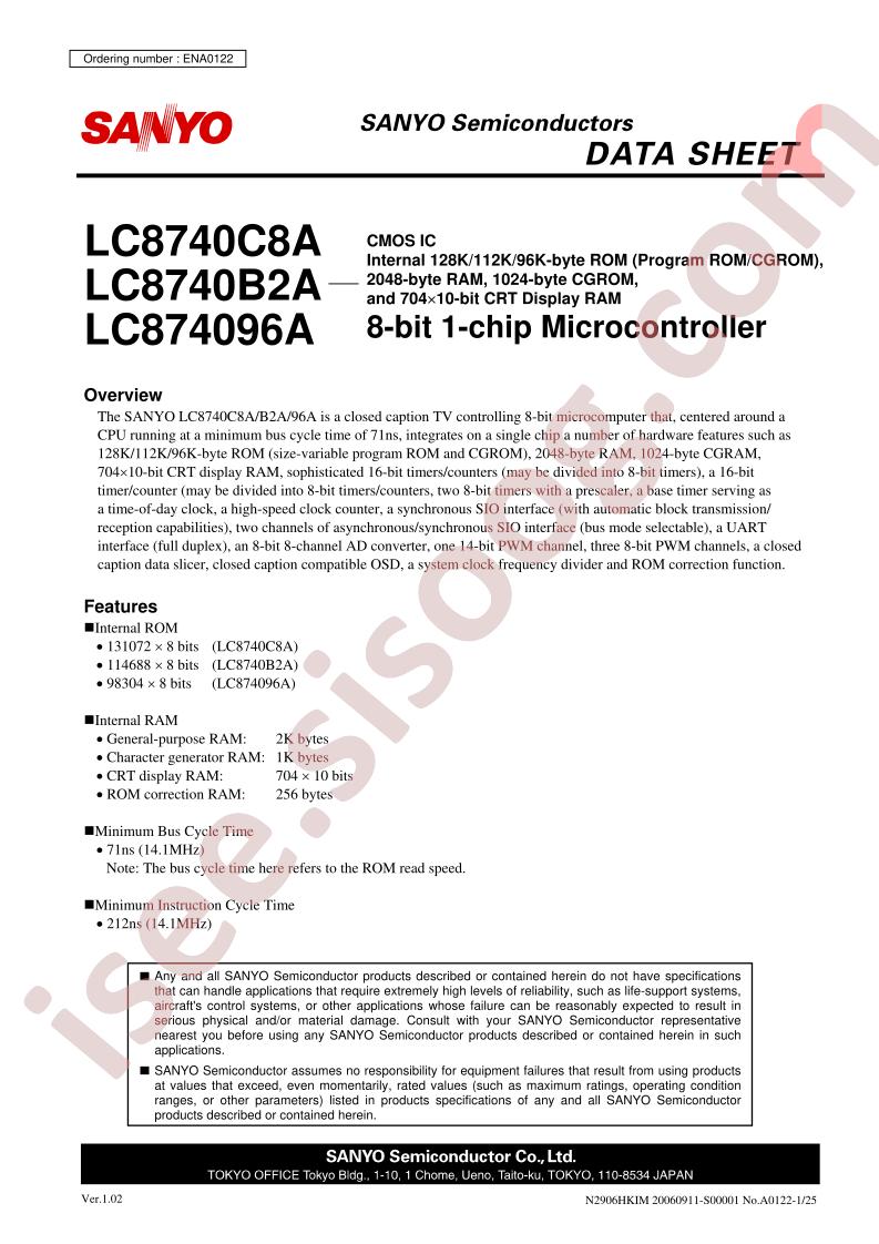 LC8740C8A