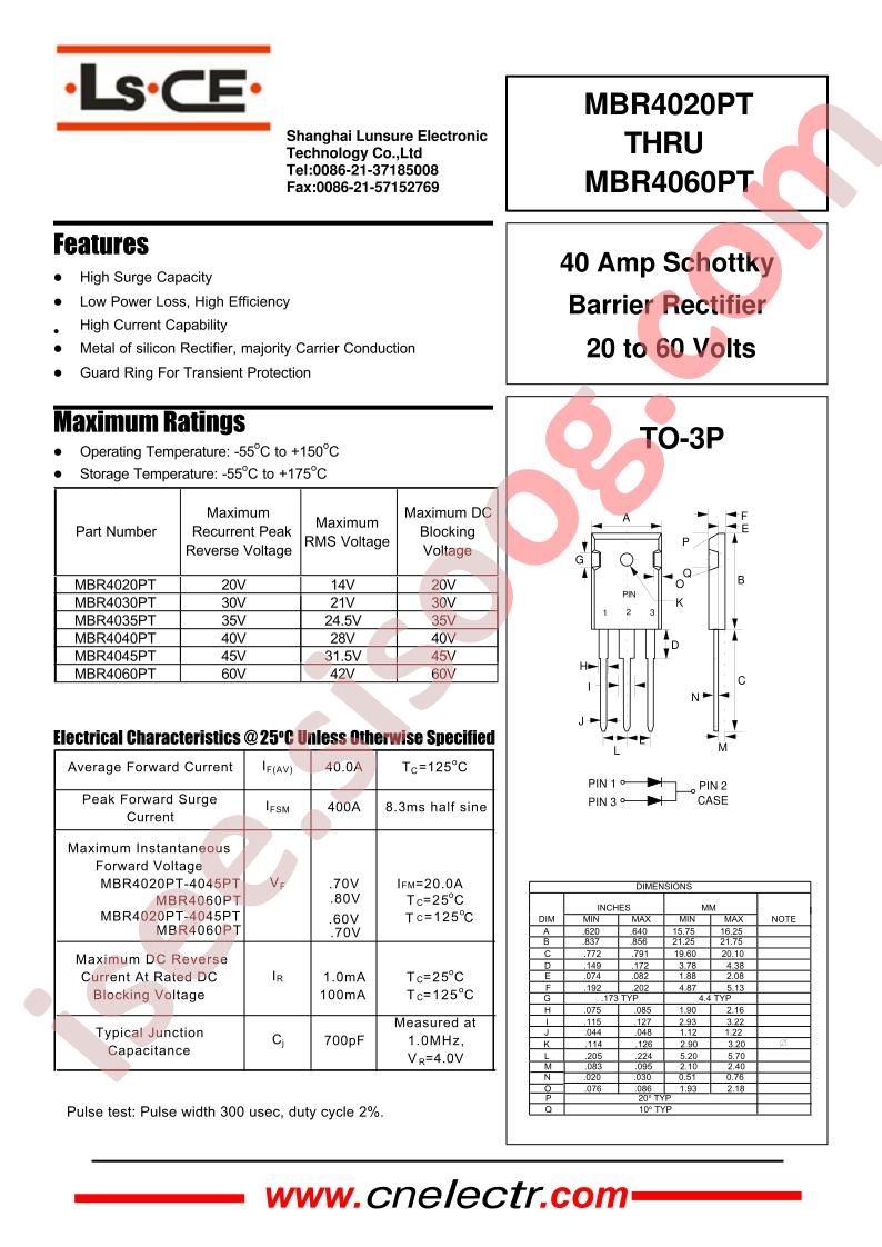 MBR4020PT