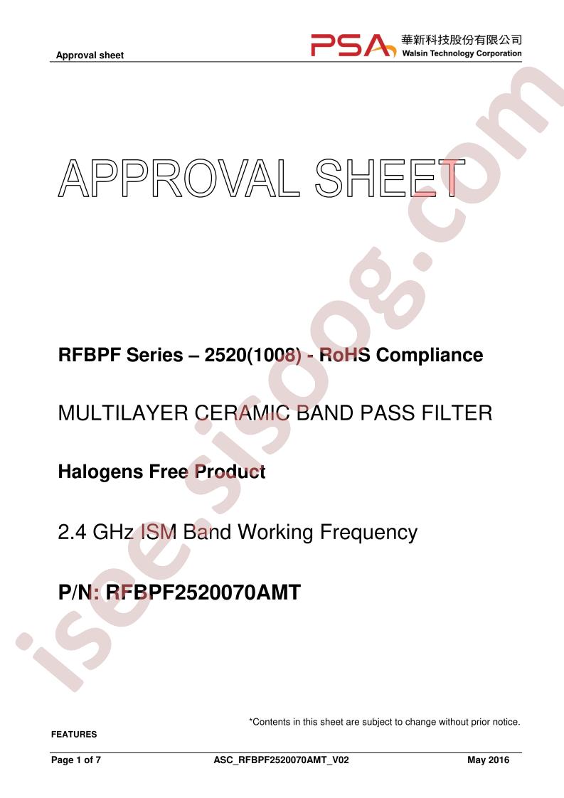 RFBPF2520070AMT