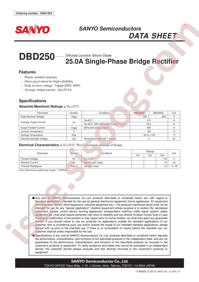 DBD250