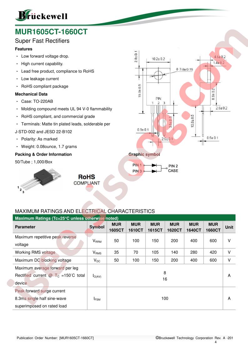 MUR1615CT