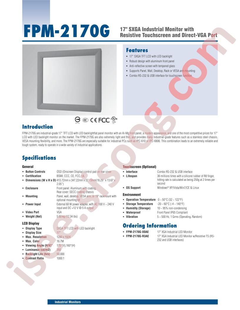 FPM-2170G-X0AE