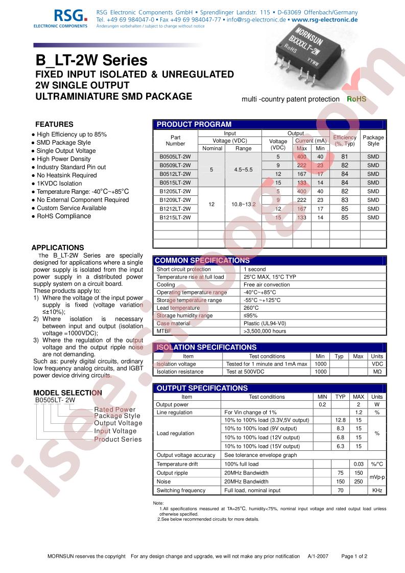 B0509LT-2W