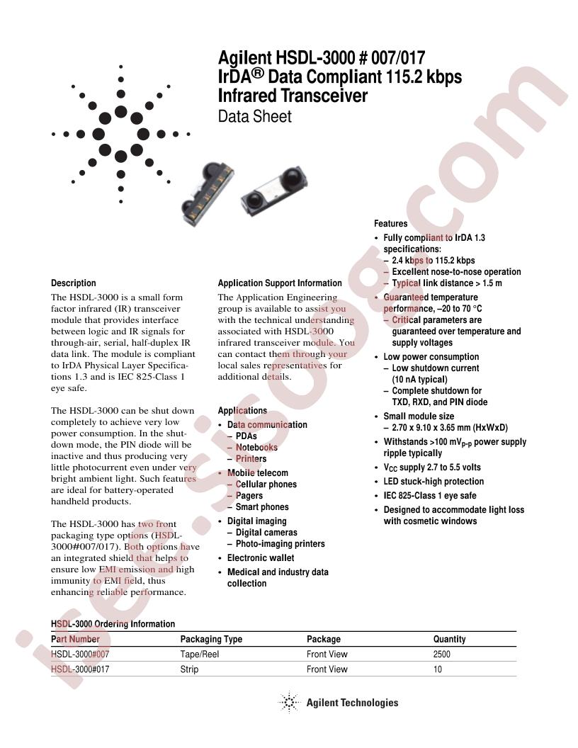 HSDL-3000