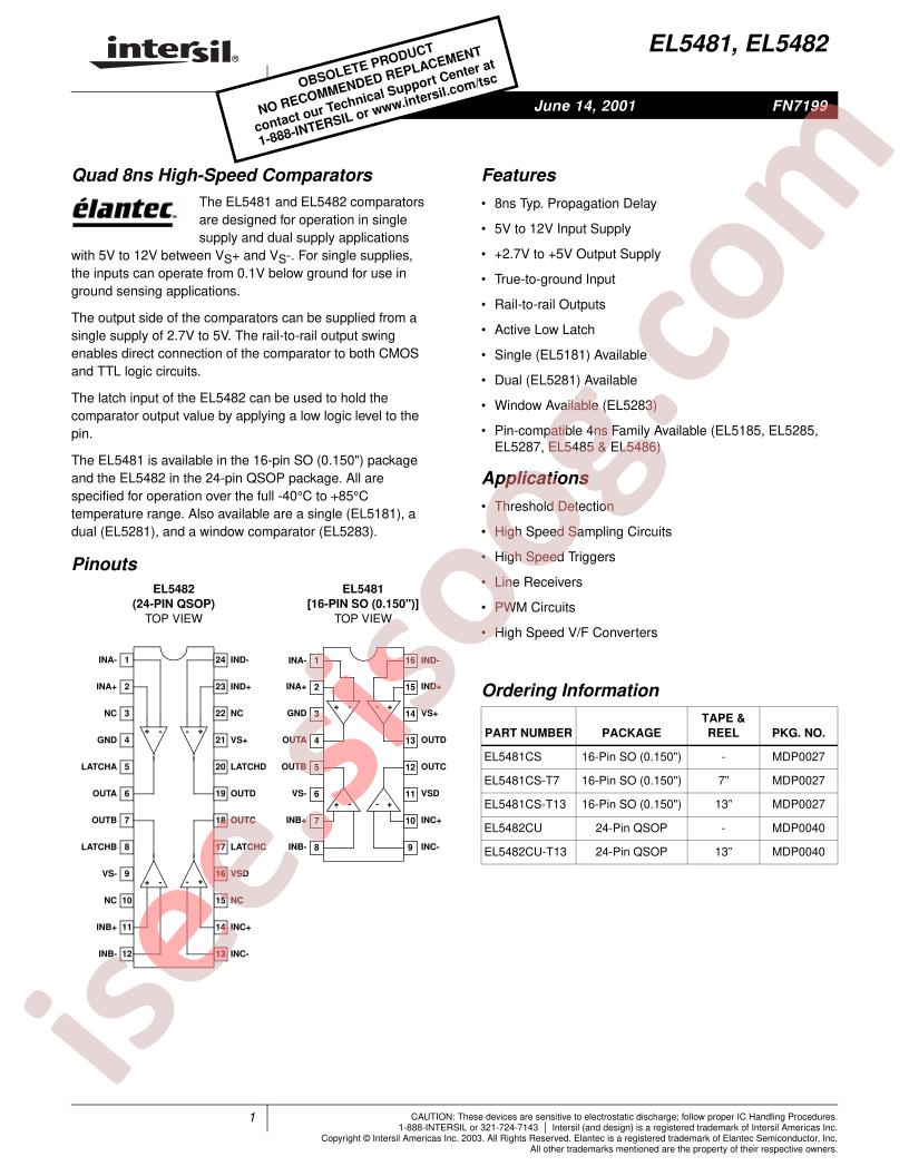 EL5481CS-T7