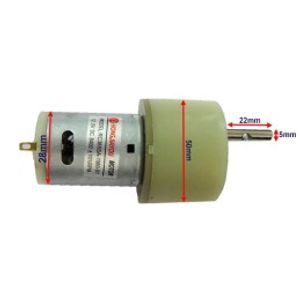 موتور dc گیربکس 12 ولت 60 دور RC385SA