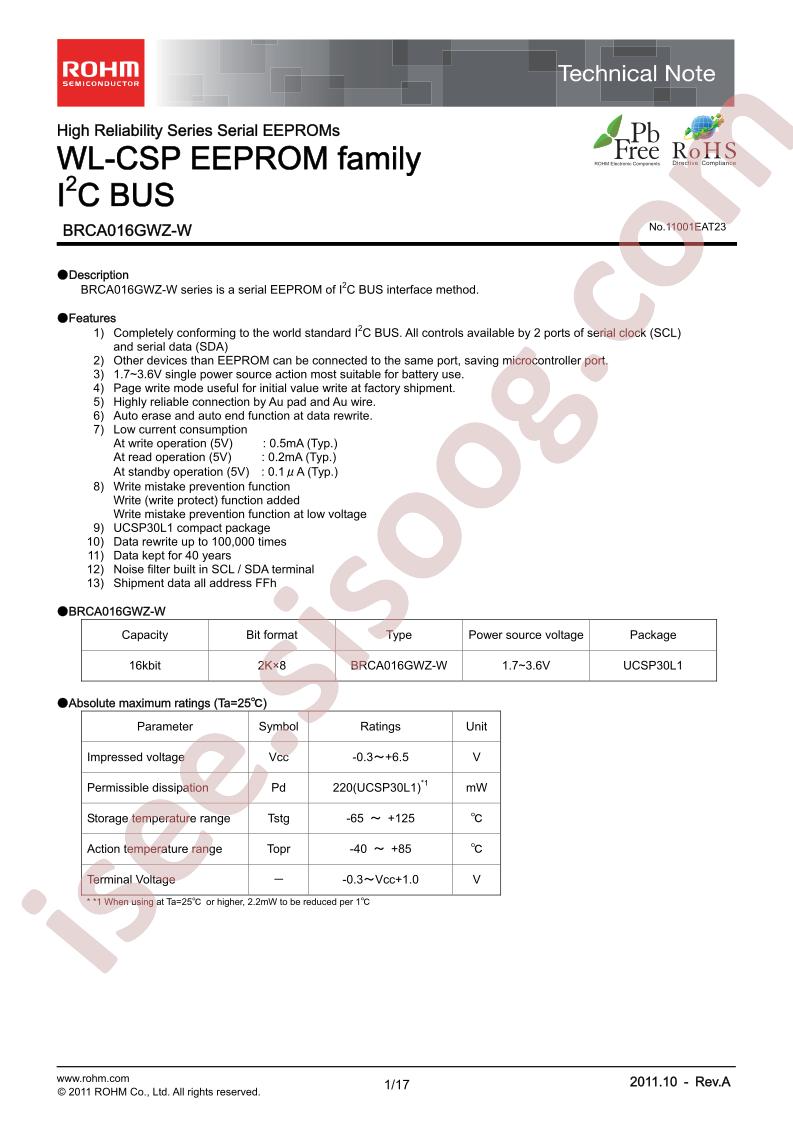 BRCA016GWZ-W