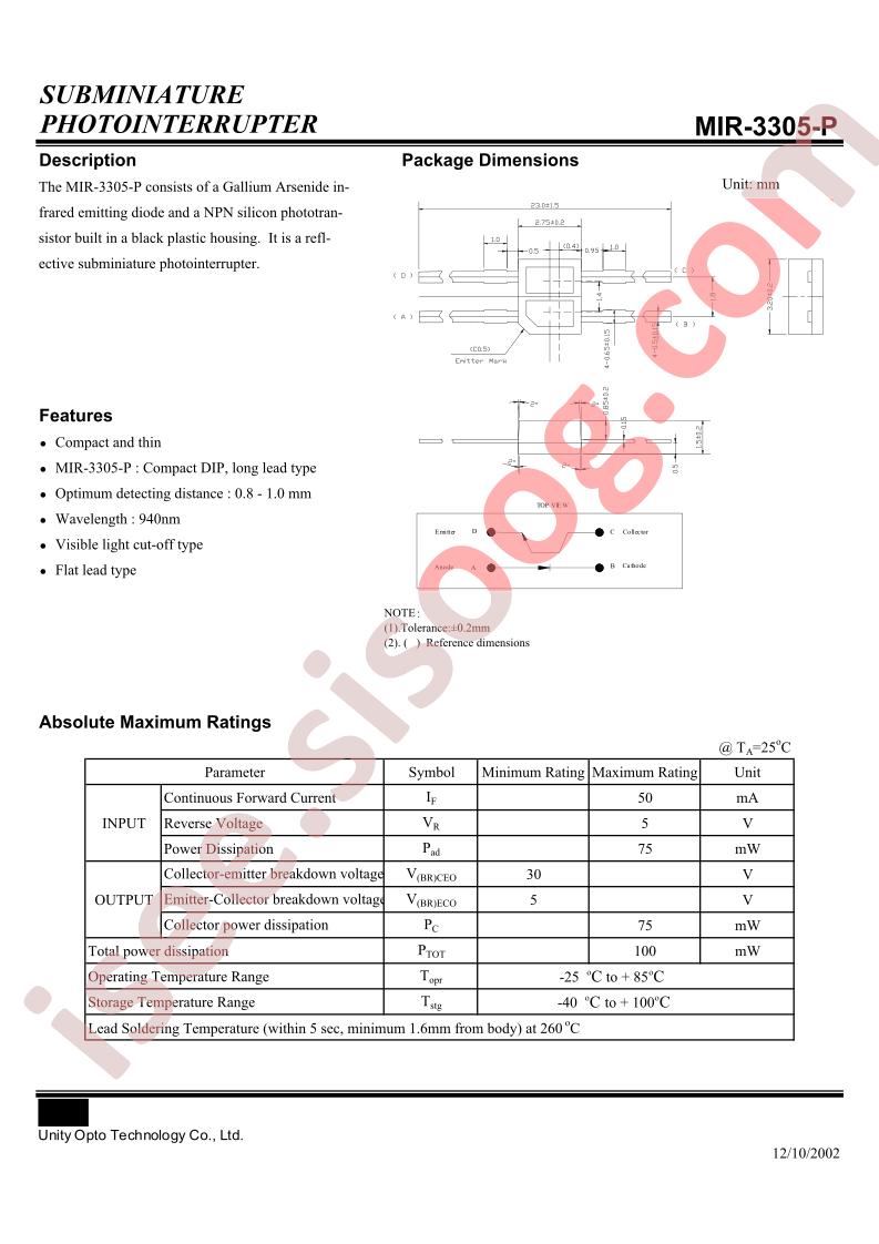 MIR-3305-P