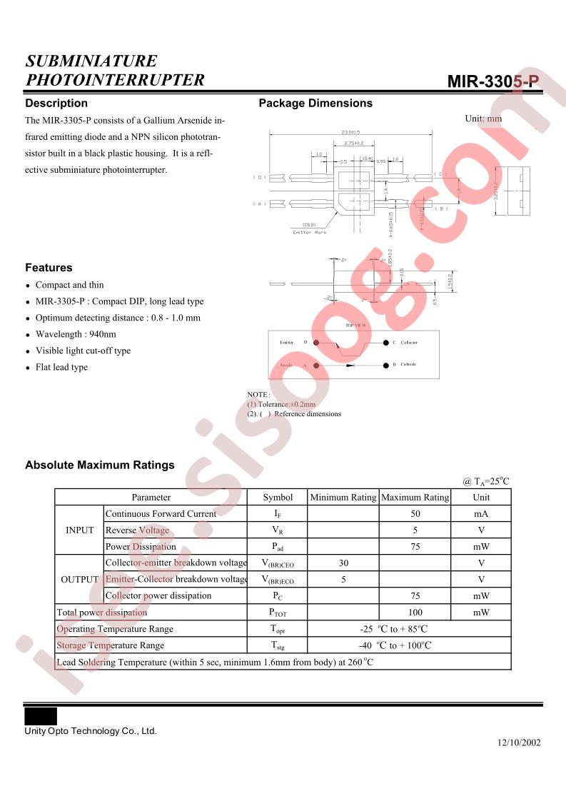 MIR-3305-P