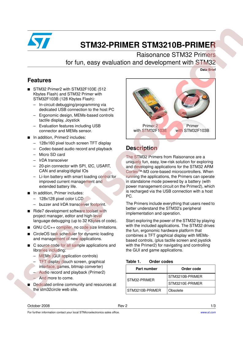 STM3210B-PRIMER