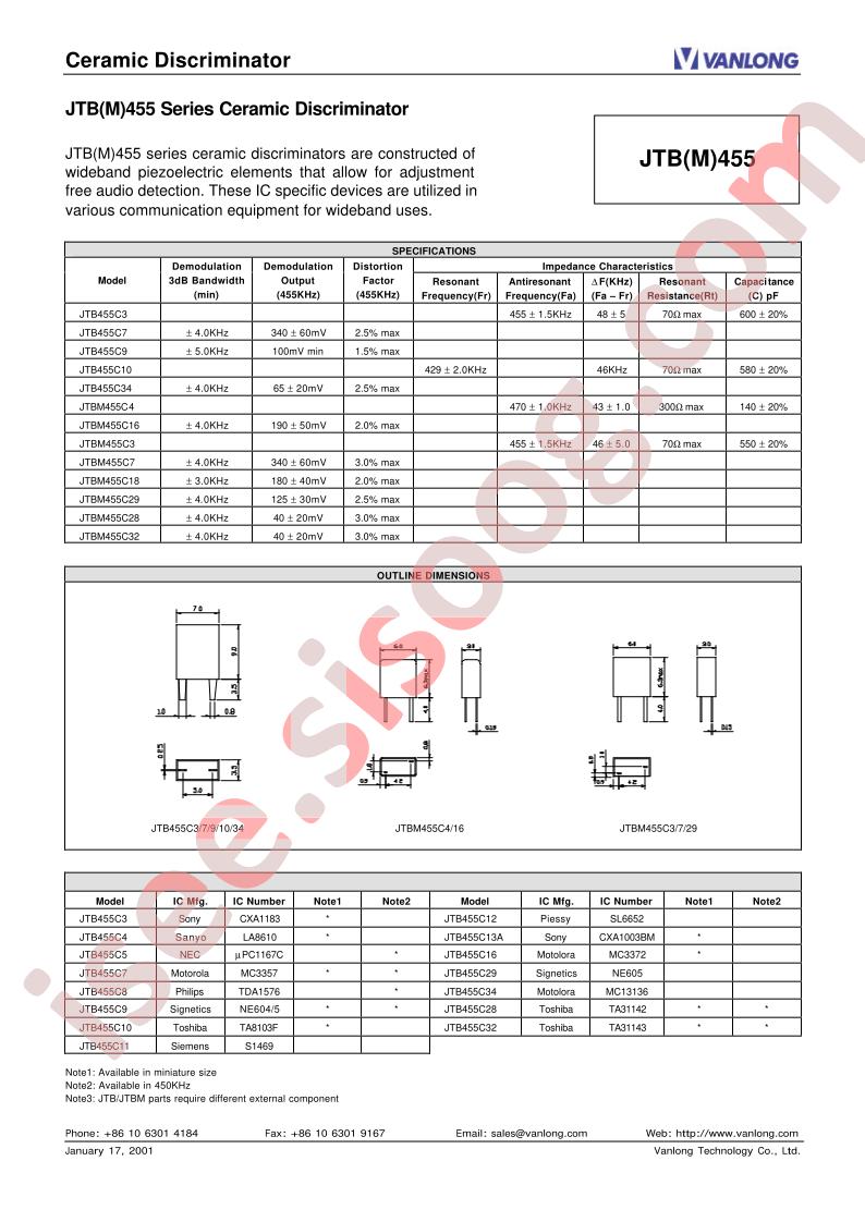JTB455C34