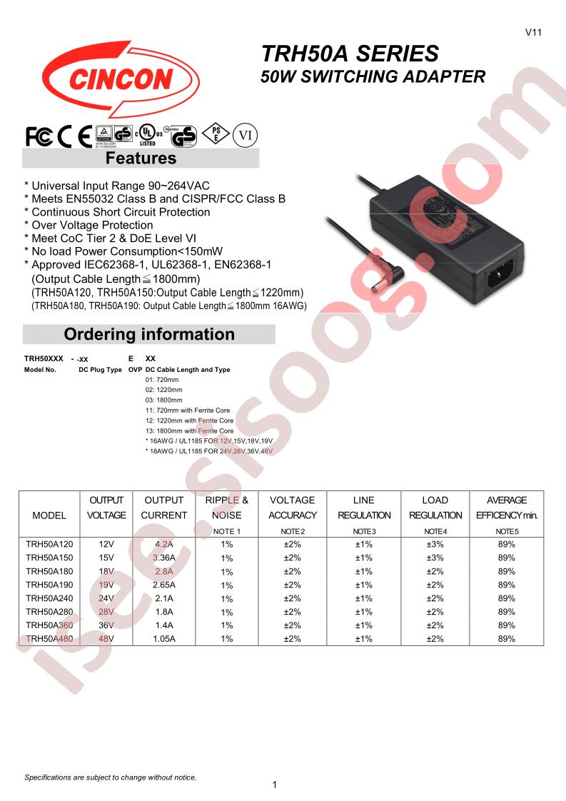 TRH50A240-XXE01