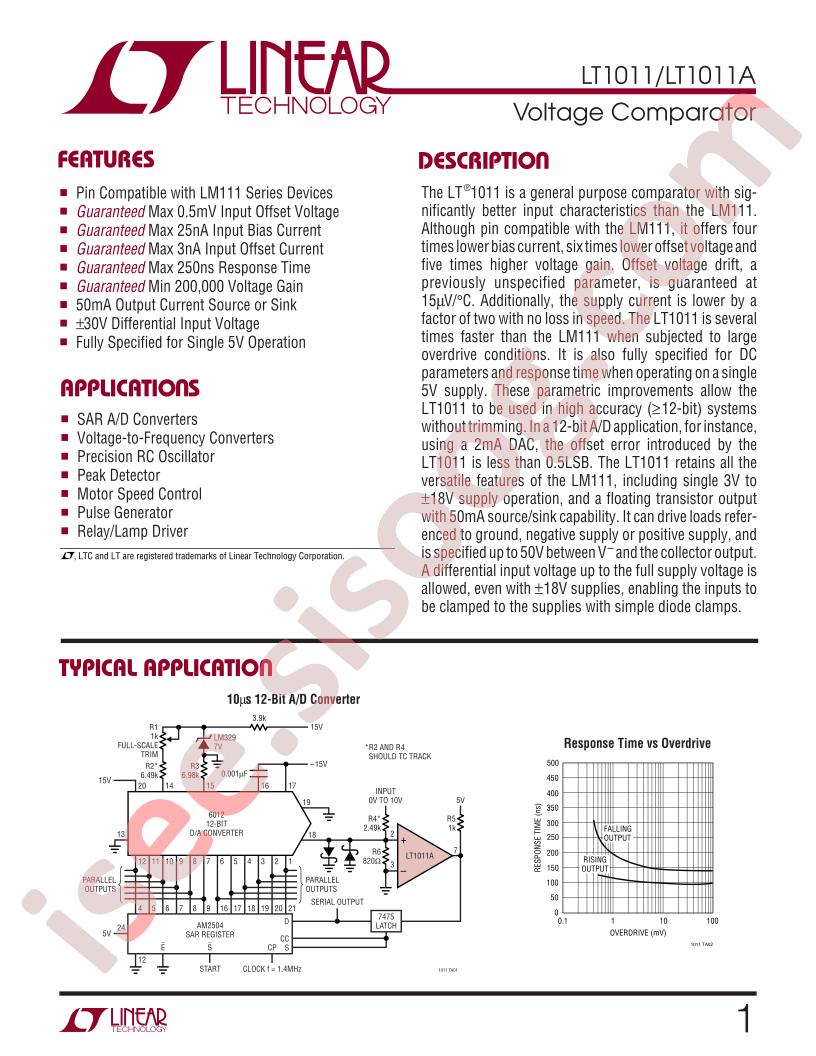 LT1011AIS8