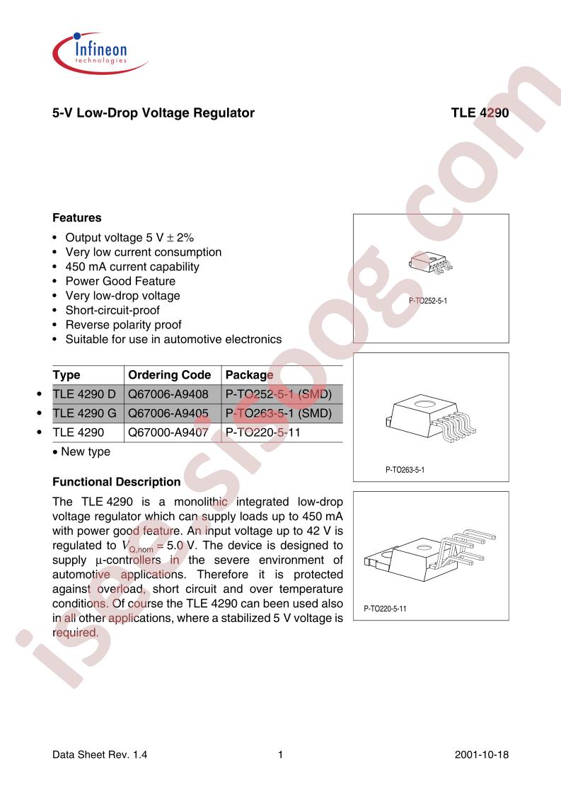 TLE4290G