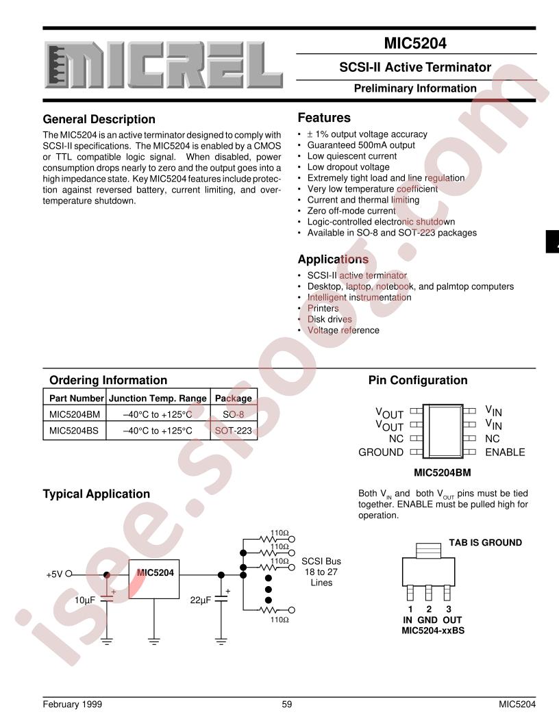 MIC5204BS
