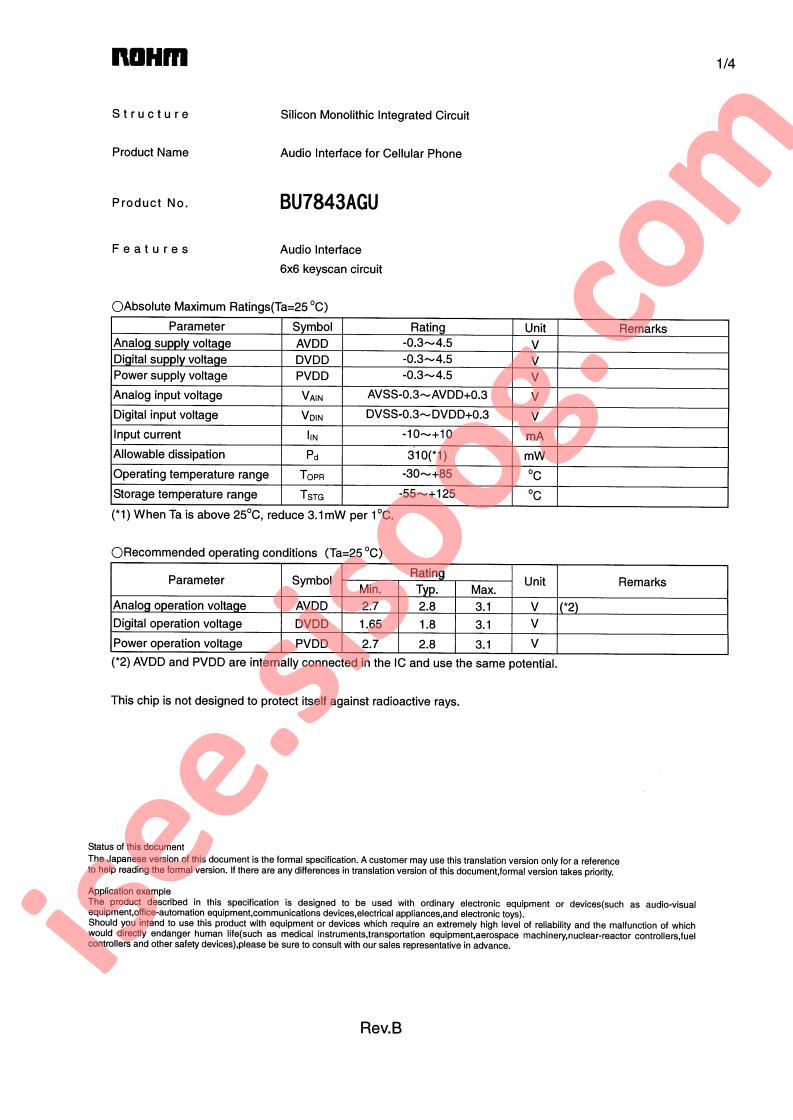 BU7843AGU
