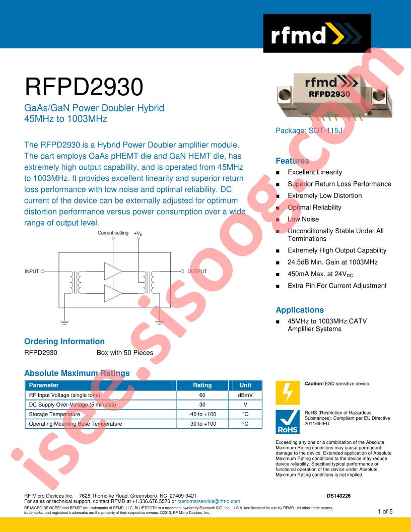 RFPD2930