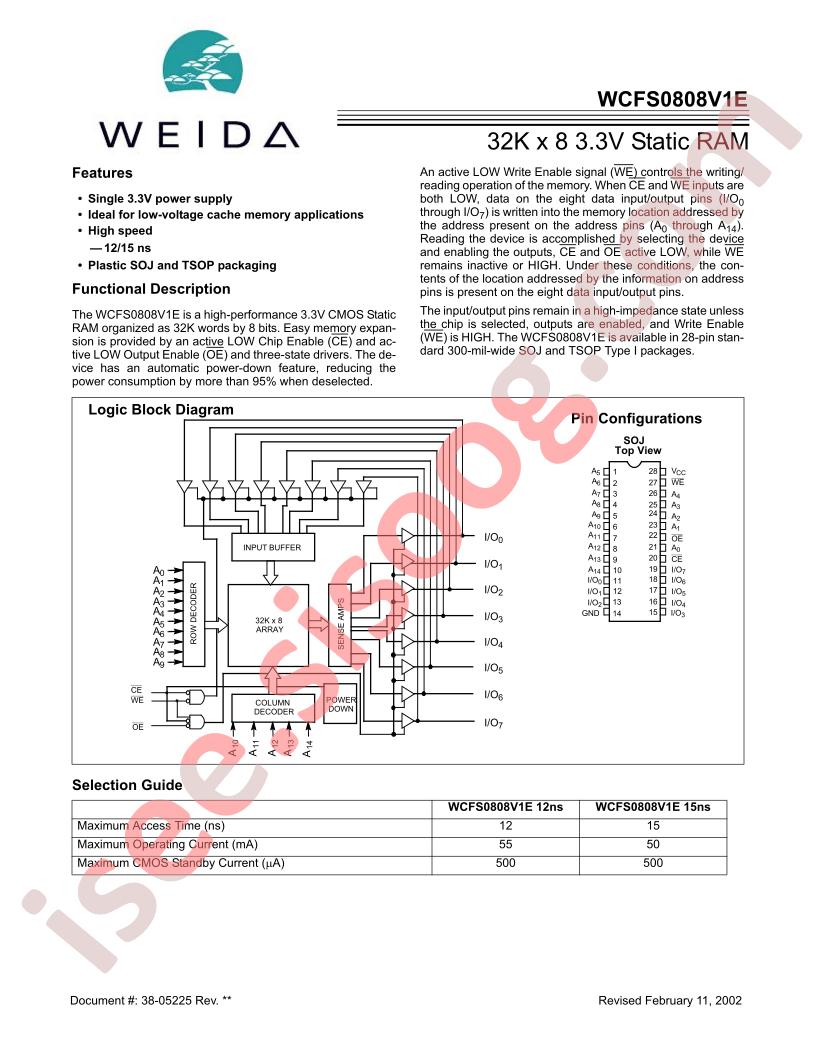 WCFS0808V1E