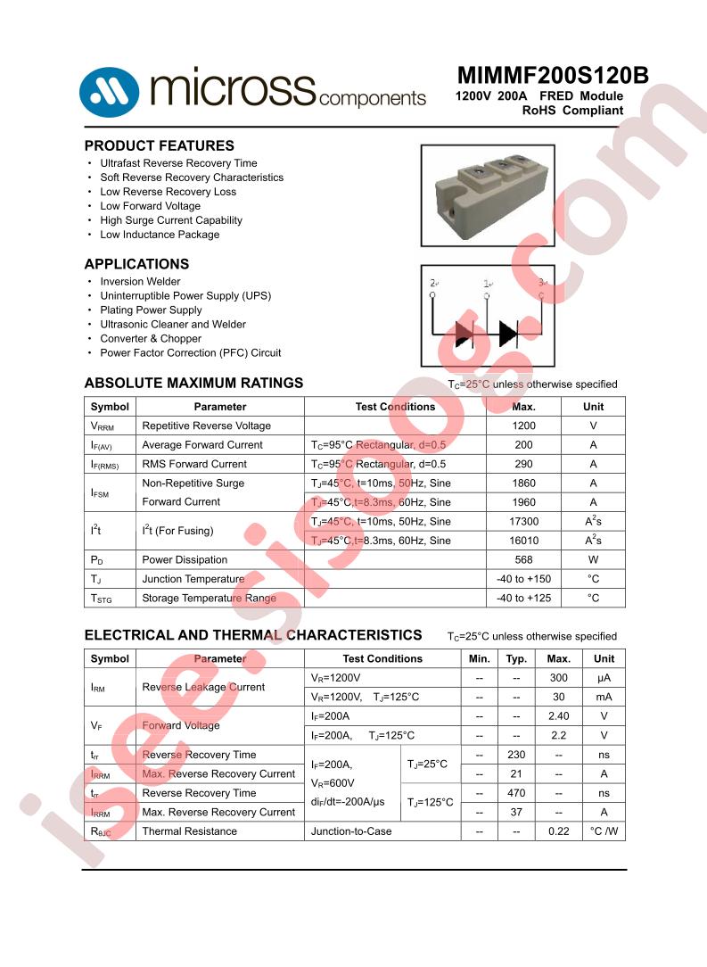 MIMMF200S120B