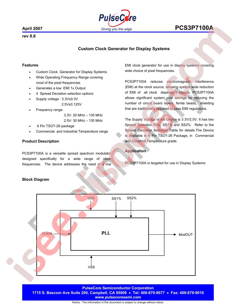 PCS3P7100A