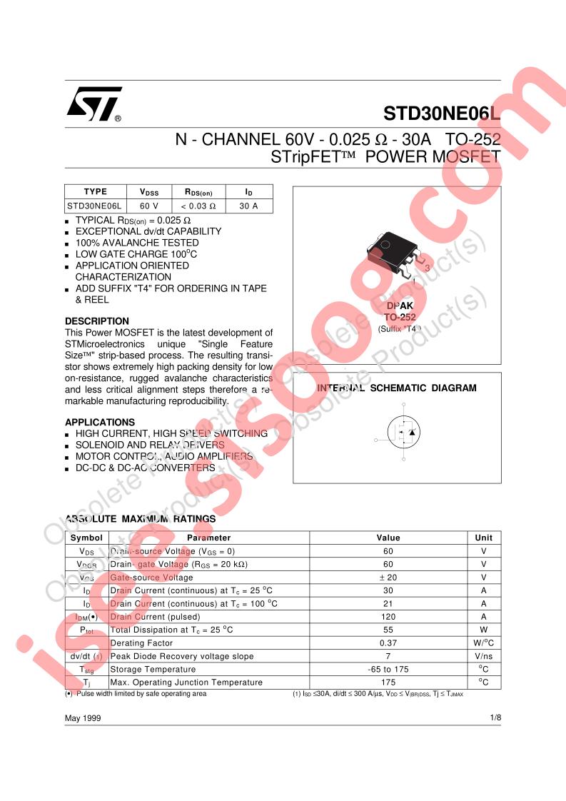 STD30NE06LT4