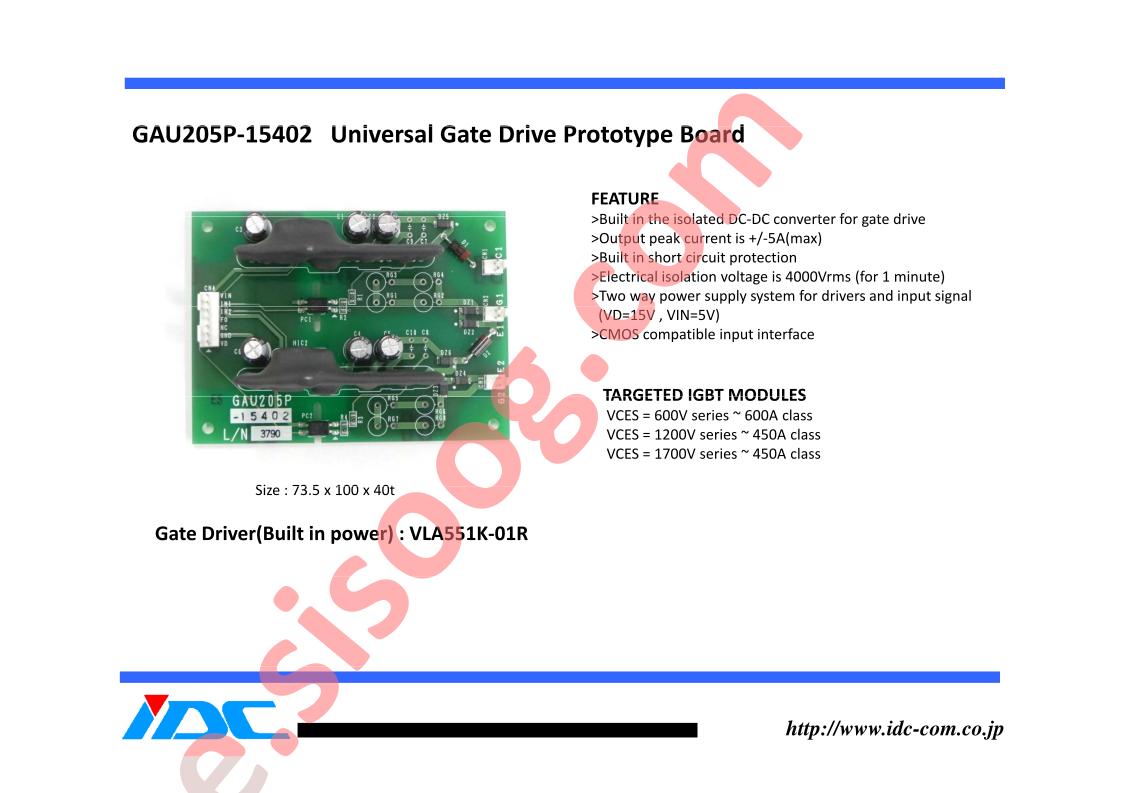 GAU205P-15402